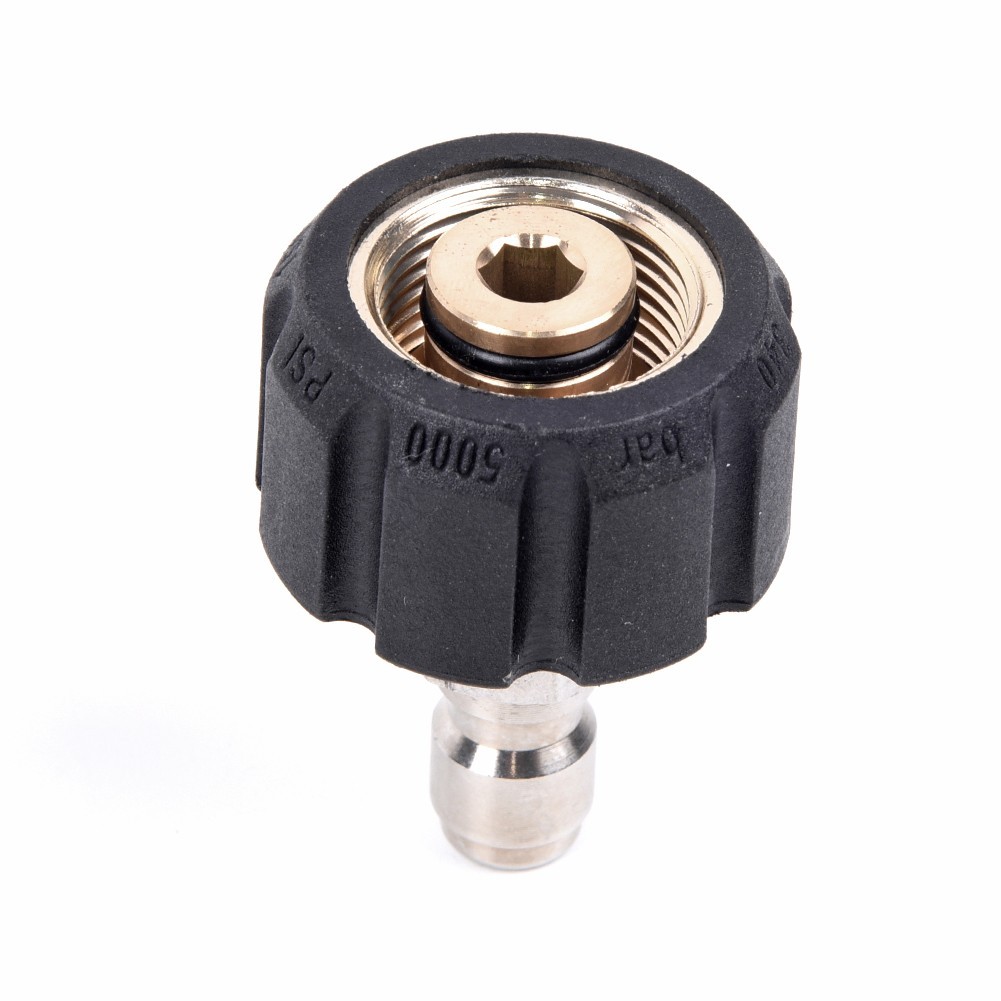 Pressure Washer Quick Connect M22/14 To 1/4 Male Pipe Accessory