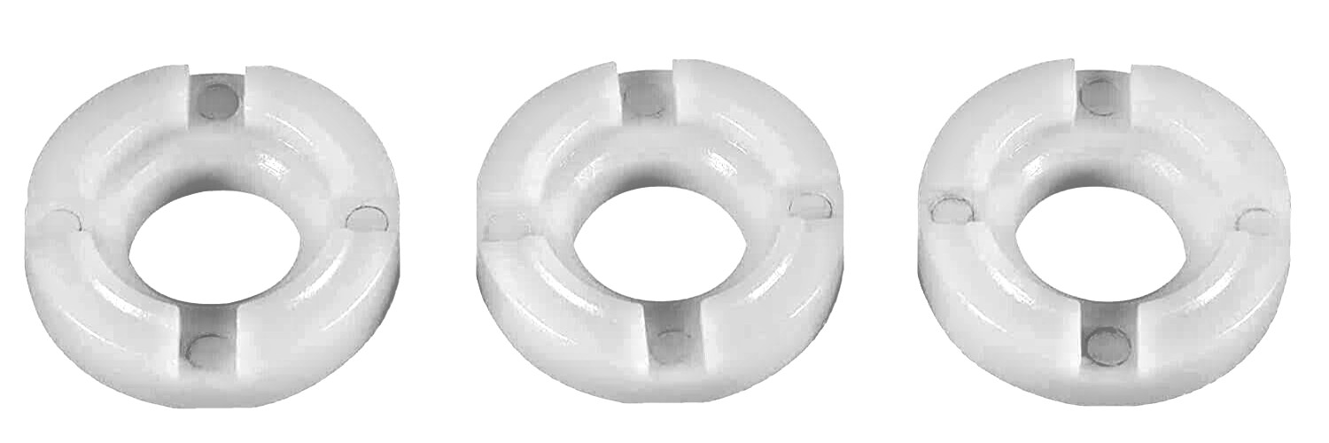 Troy Built Replacement 3 Pump Head Plastic Bushings, Spacers SRMW2.2G26 – OEM