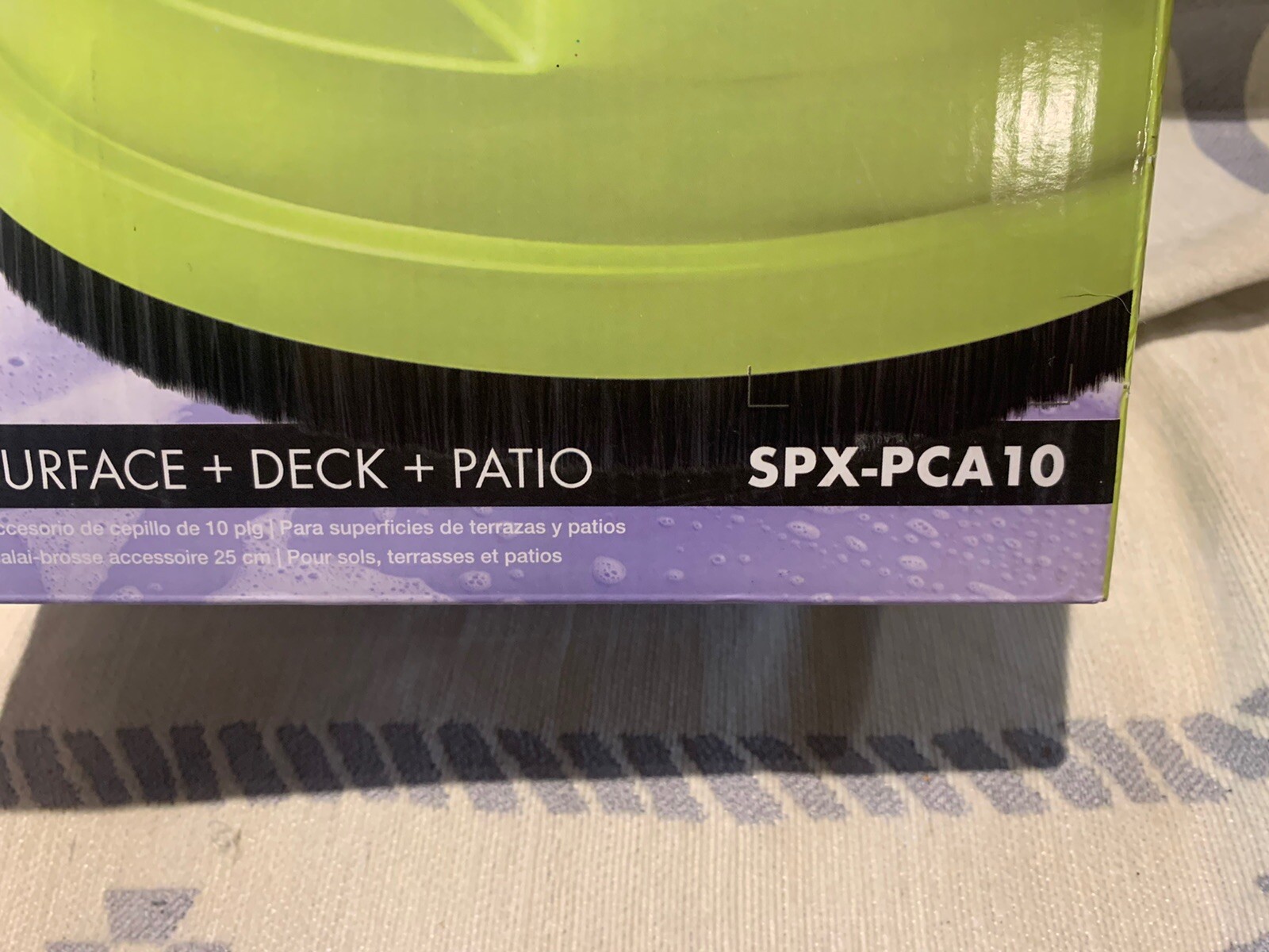 Sun Joe Deck & Patio Cleaning Attachment Compatible w/ Most SPX Pressure Washers