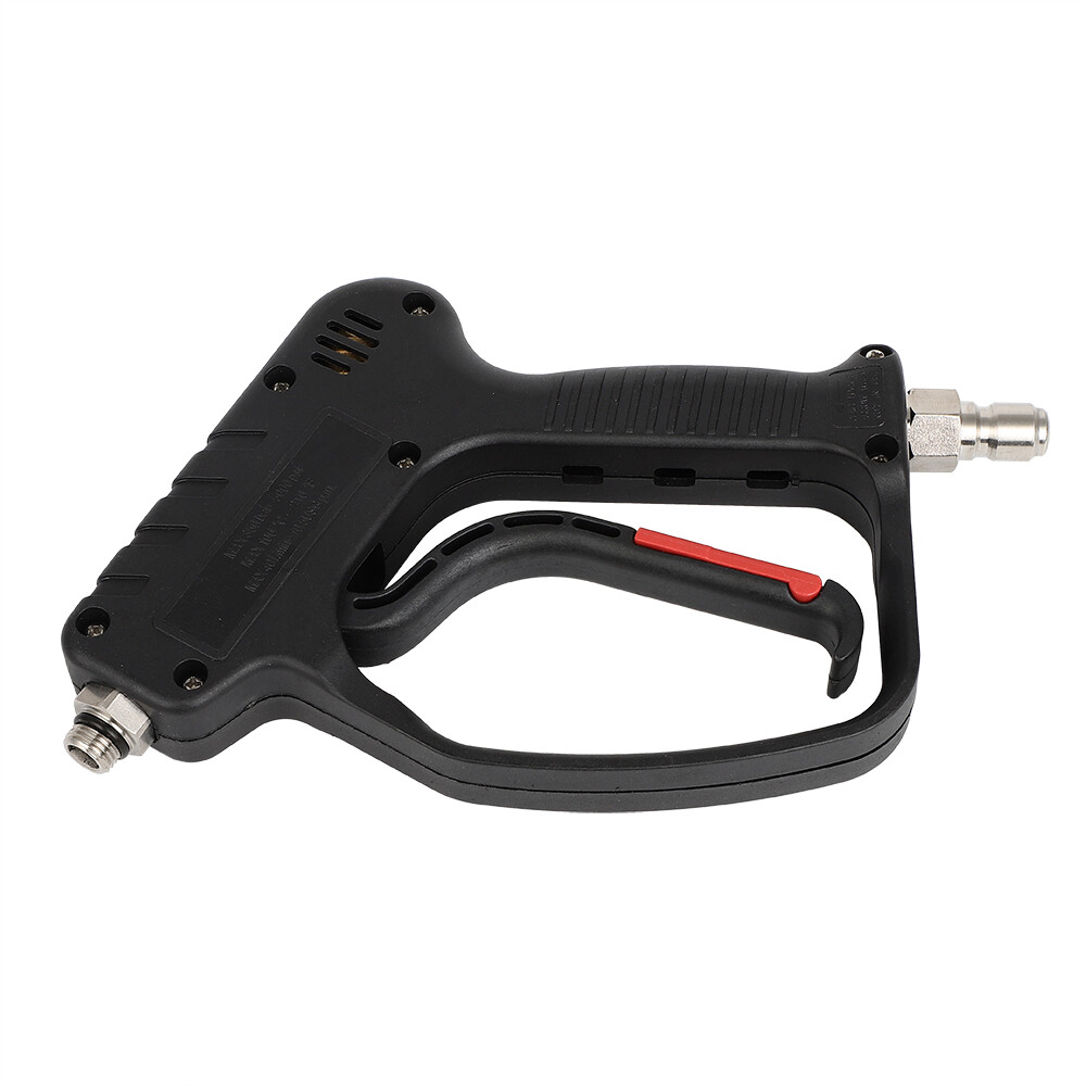 Pressure Washer Gun w/Extension Wands Swivel Quick Connect M22-14mm 3/8″ 4500psi