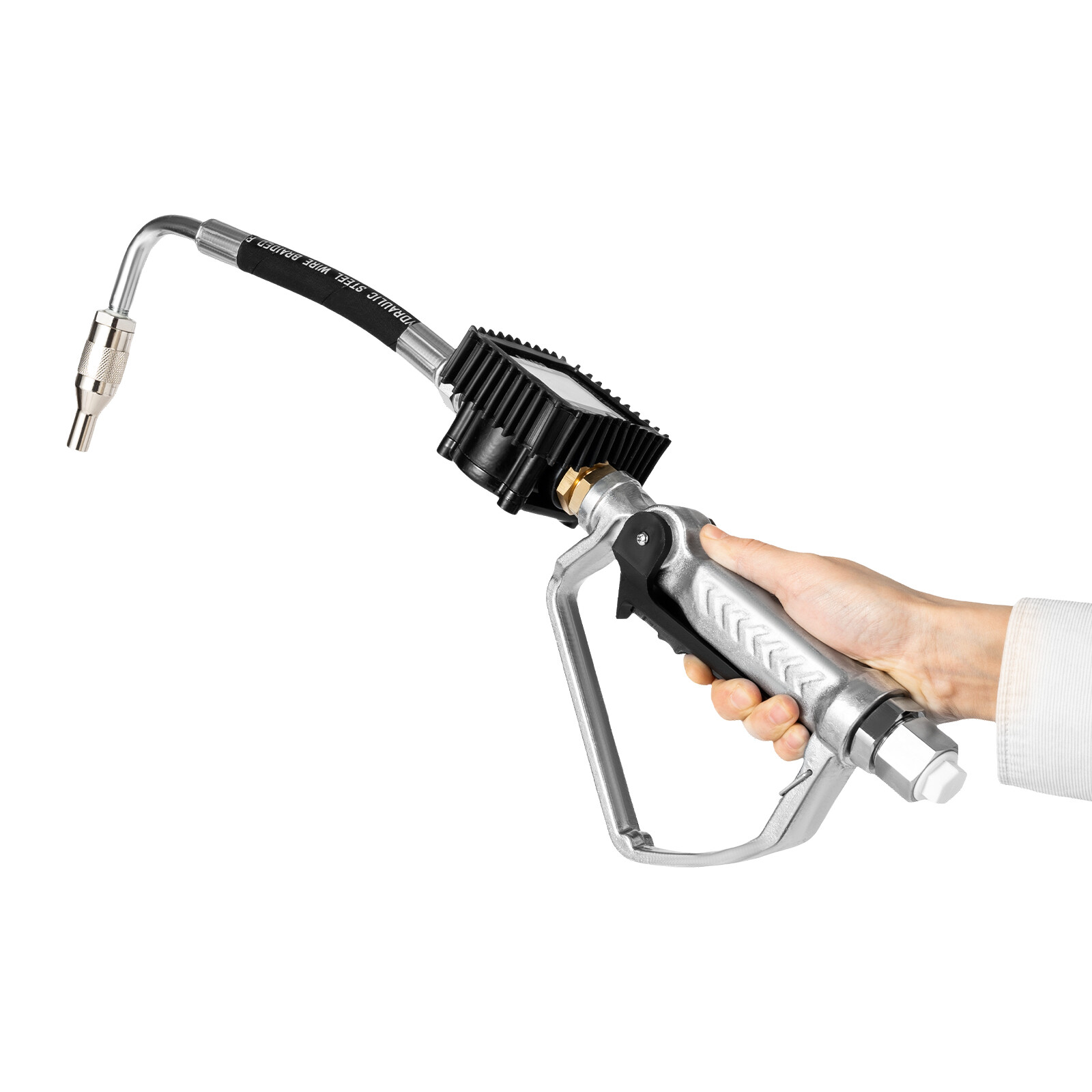 Electronic Oil Metering Gun with LCD Display and Adjustable Flow Rate