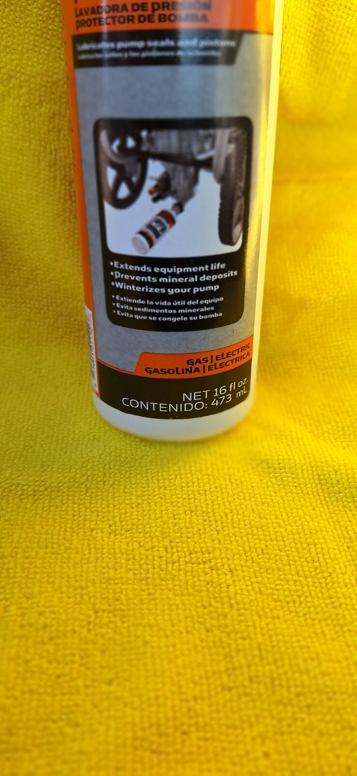 16 Oz. Pressure Washer Pump Protector New. Power Care New