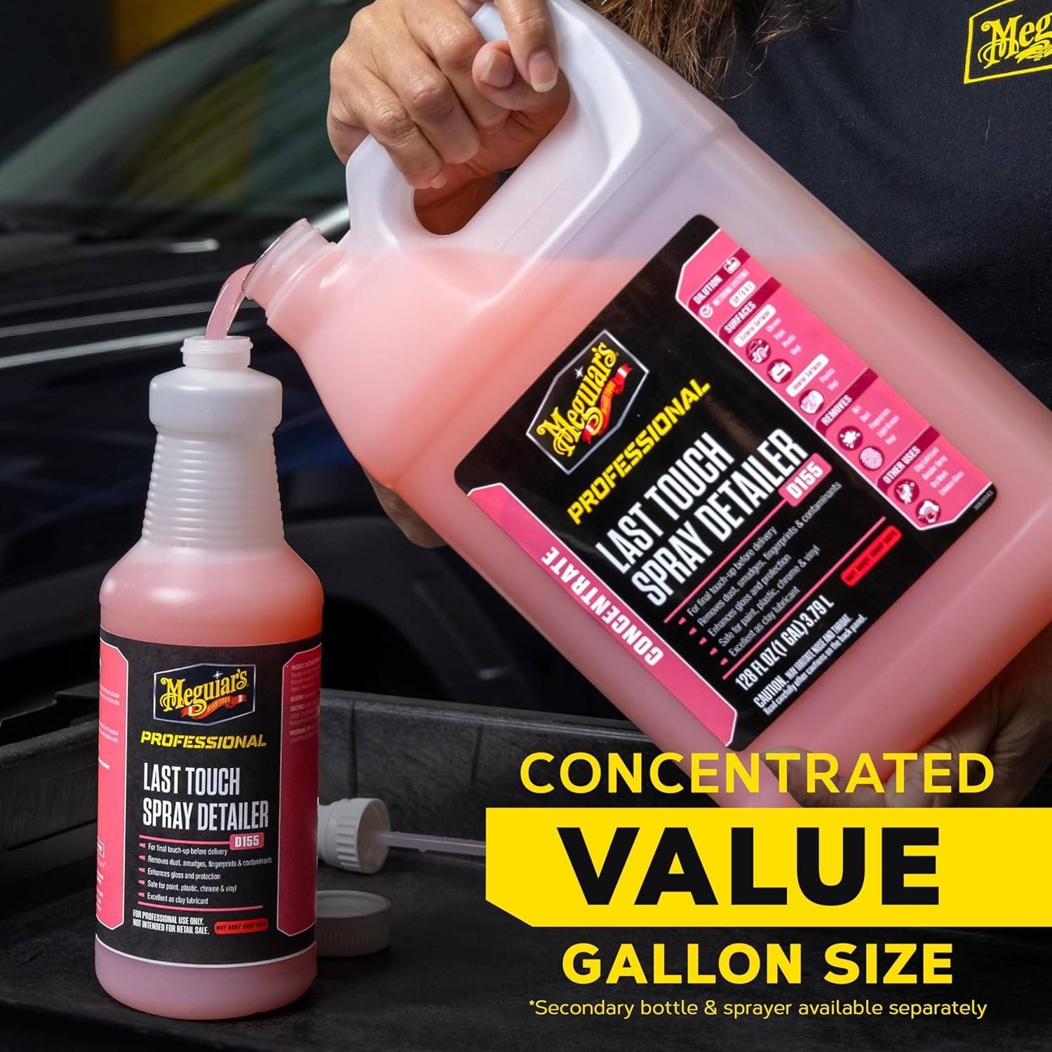 Last Touch Spray Detailer, Great for Use as Clay Lubricant, creates a Showroo…