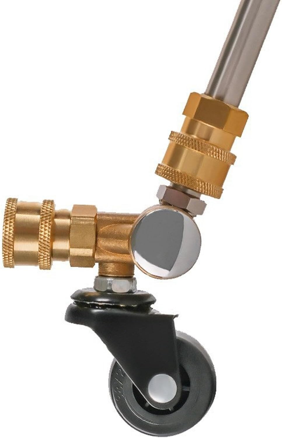 Pressure Washer Undercarriage Cleaner Conversion Caster Assembly Replacement