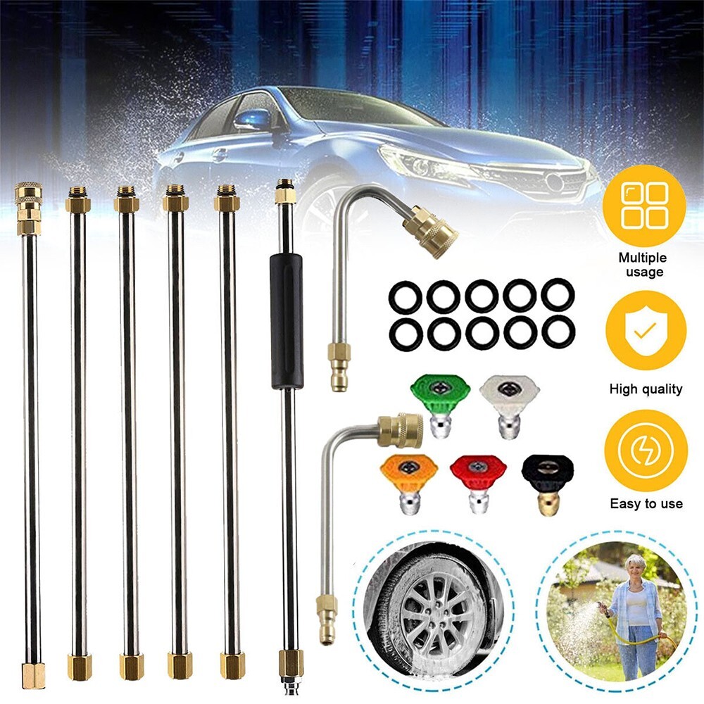 Gutter Cleaning Tool Extension Wand Lance Rod High Pressure Washer Roof Cleaner