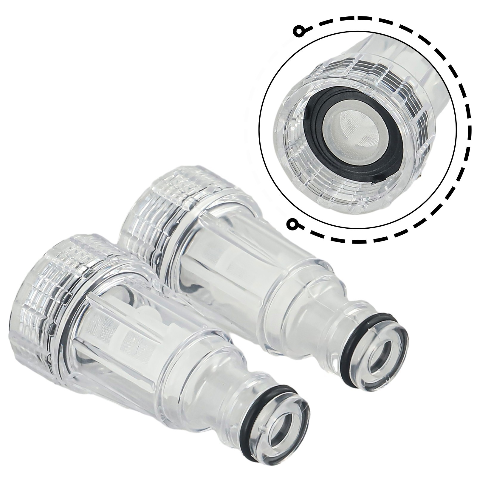 Water Filter Pipe Adapter Cleaning Connection Fitting Garden High-Pressure