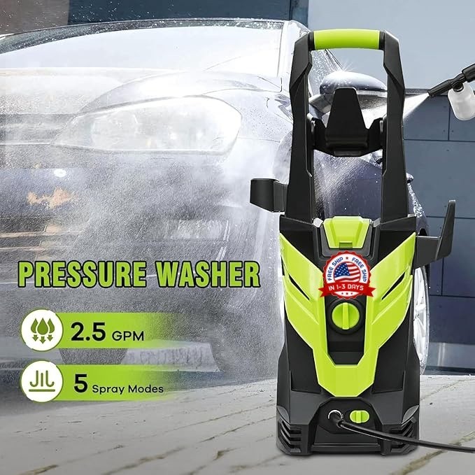Compresora Para Lavar Carros Hidrolavadora De Alta Presion Lavadora 3000 PSI New