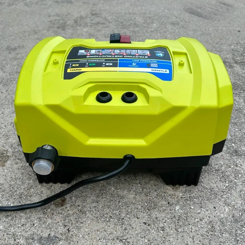 RYOBI 1200 PSI 1.8 GPM Cold Water Automotive Electric Pressure RY14AM12