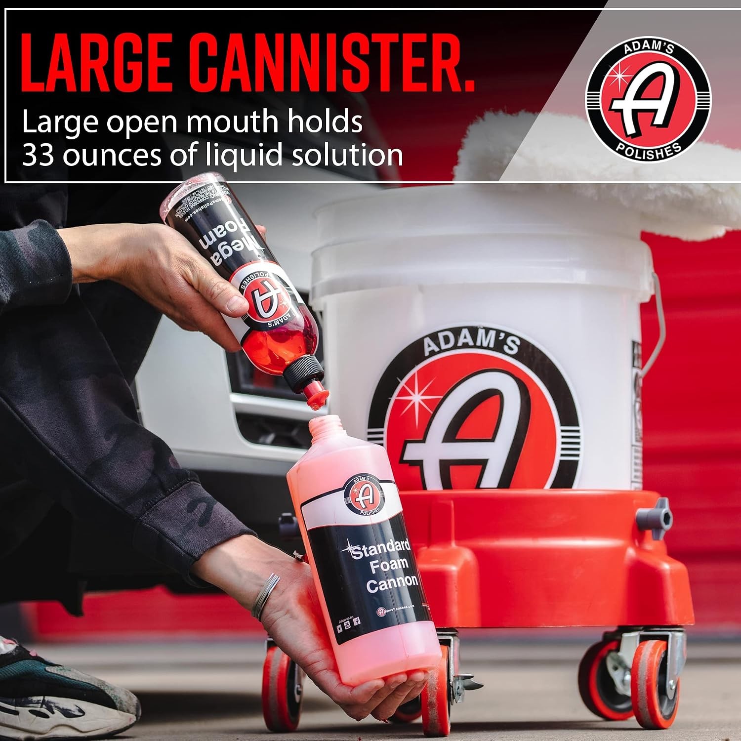 870 PSI Standard Foam Cannon – 35 Ounce Soap Sprayer for Pressure Washer