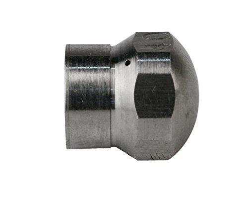 Sewer Jetter Kit 1/8″ NPT x 50′ Hose & 4.0 Orifice Button Nose Nozzle 4000 PSI