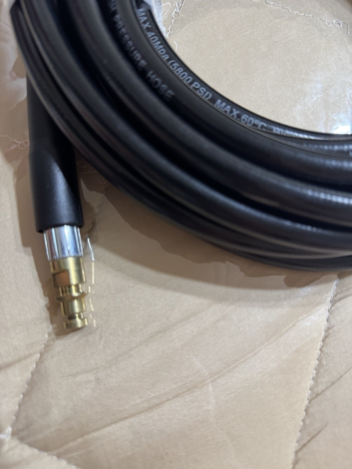 26.5 ft (318”) High Pressure Hose 40MPa, 5800 PSI, 60C NEW