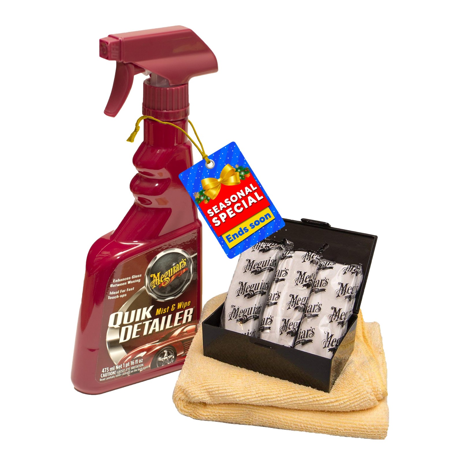 Meguiar’s G10240 Smooth Surface XL Clay Kit – 240 gram,