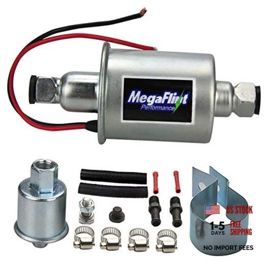 Inline Fuel Pump 12V Universal Electric Fuel Pump Low Pressure For Gas 5-9 PSI