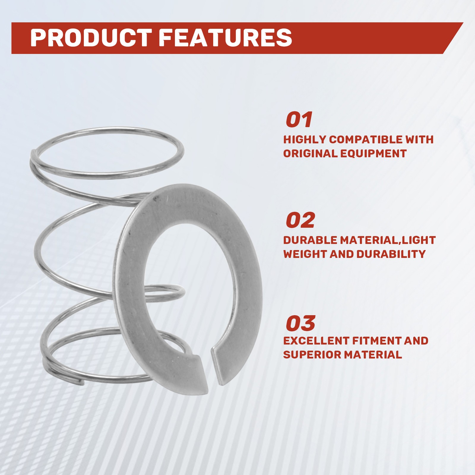 4PCS Spring and Washer for Mixer 3.5 Quarts to 7 Quarts Protect and Extend6602