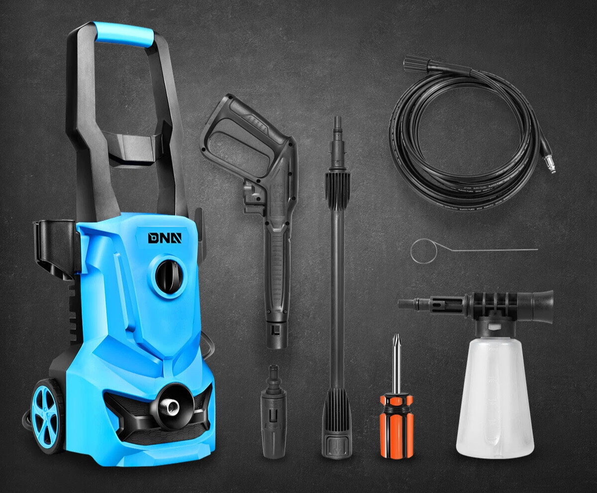 Electric Pressure Washer Kit 1813PSI 1.45GPM Portable High- Car Cleaner Machine