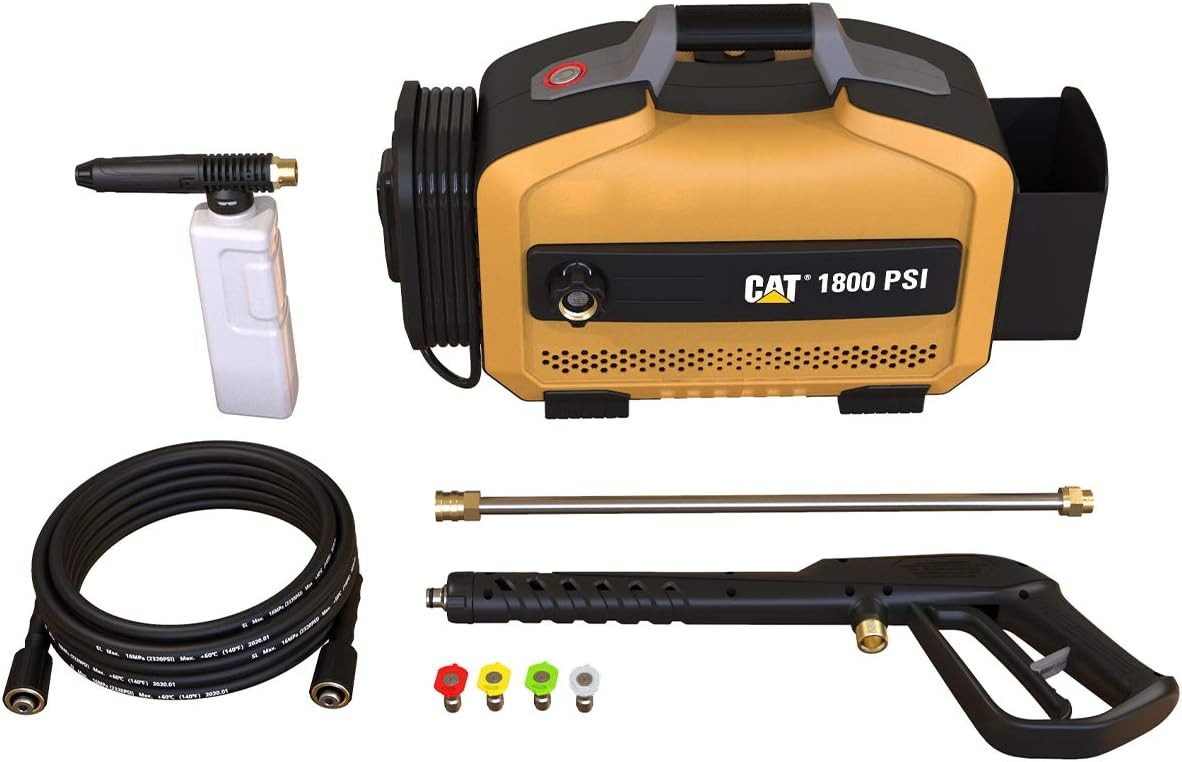 Electric Pressure Washer – 1800 PSI 2.0 GPM with high Pressure Hose Quick