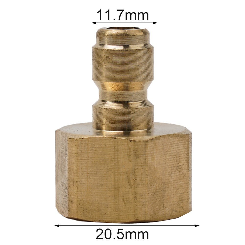 1/4 Inch Quick-Release Connector Coupler Fitting/For High Pressure Washer & Hose