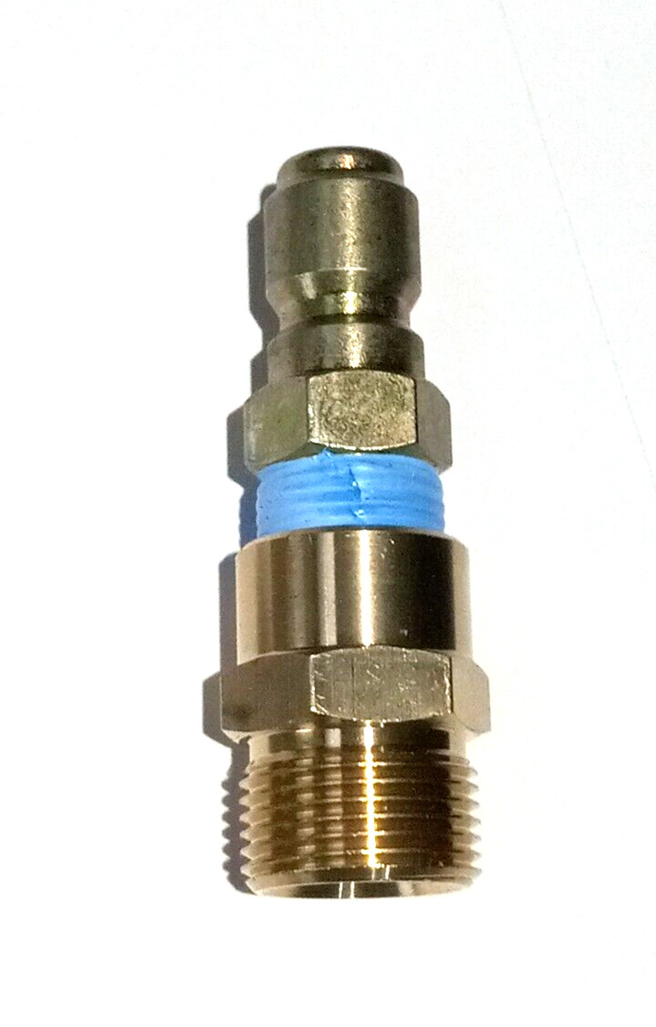 Pressure Washer Male M22/14mm x 3/8″ Plug Karcher StyleTwist Disconnect Plug