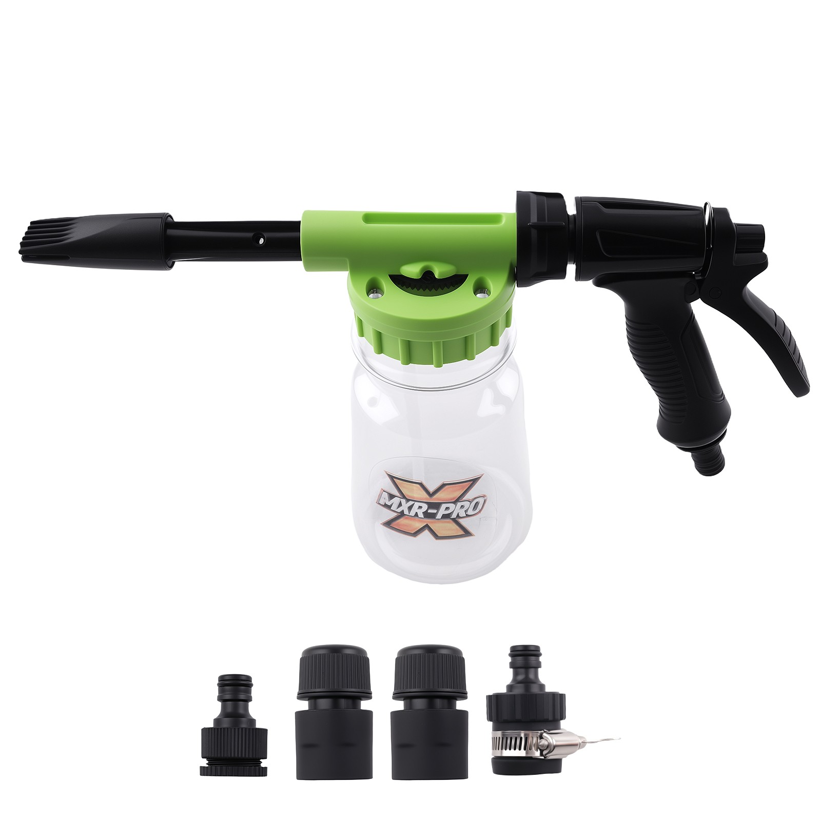 1L Adjustable Car Wash Foam Cannon Quick Connector for Car Wash Garden Hose Kit