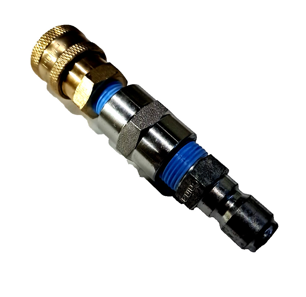 3/8 Quick Connect Plug To 1/4 Quick Connect (Pressure Washer Coupler Converter)