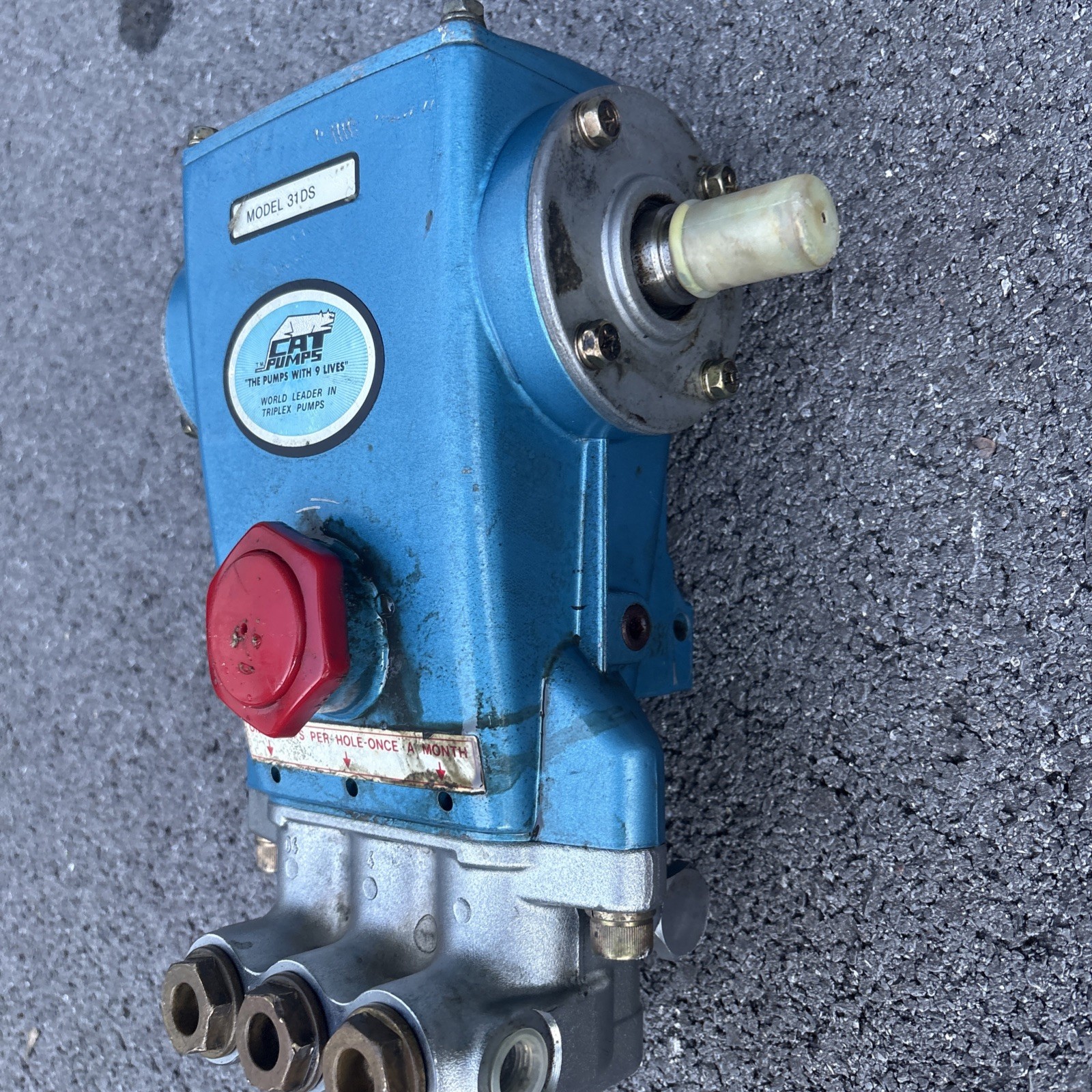 Cat Model 31DS Cat Pump Pressure Washer Car Wash Parts Only