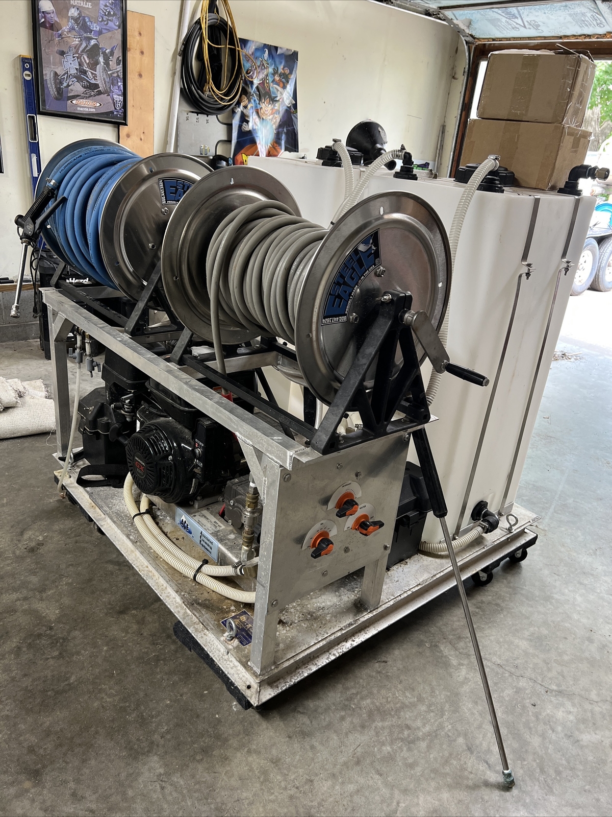 Pressure Washing Skid