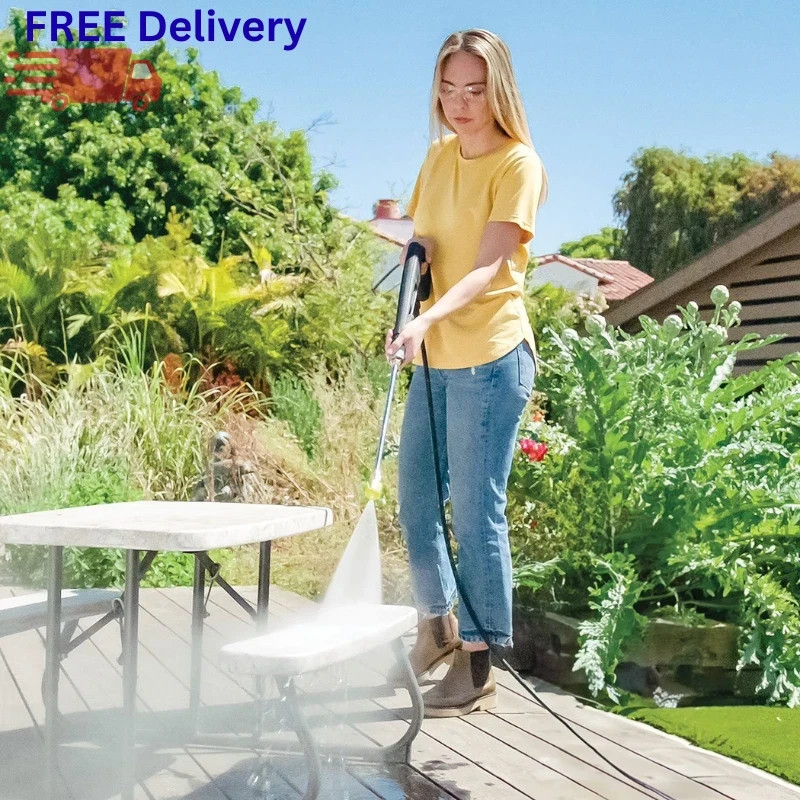 Sun Joe Electric Pressure Washer 2200 PSI 1.1 GPM Power Washer Foam Cannon Turbo