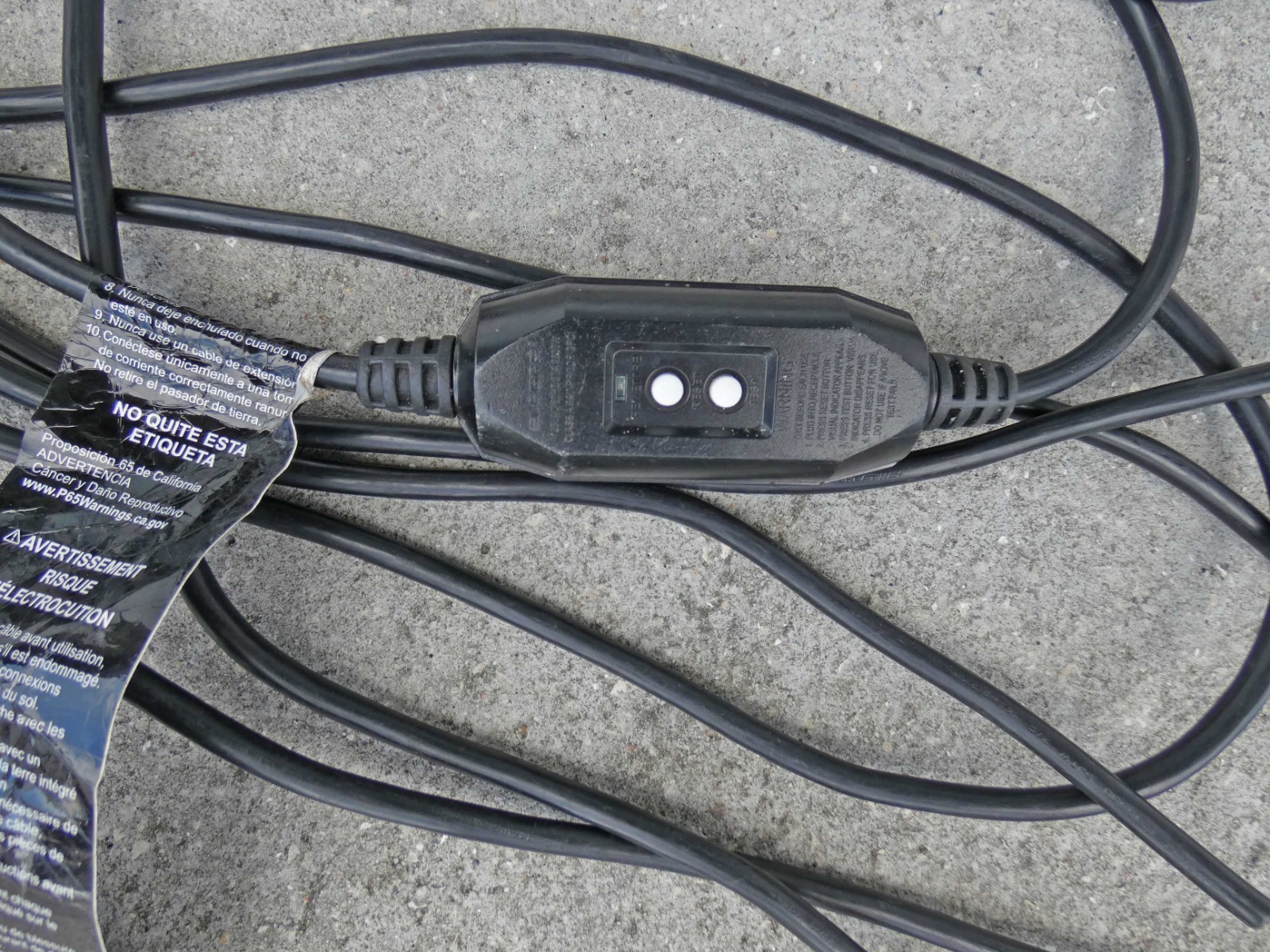 ELEGRP GFCI AC Power Cord for Electric Pressure Washer 3-Prongs @40ft Free Ship