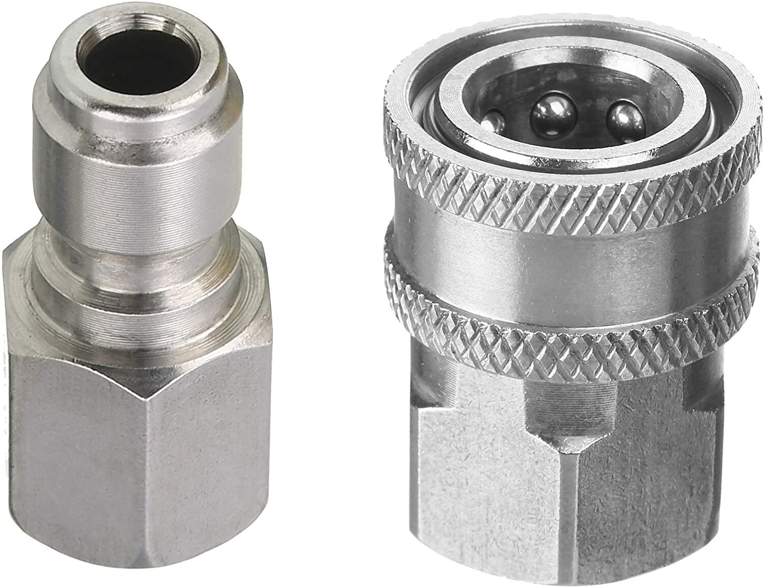 High Pressure Quick Connect Adapter Kit 3/8’’ Male Thread 5000 PSI Power Washer