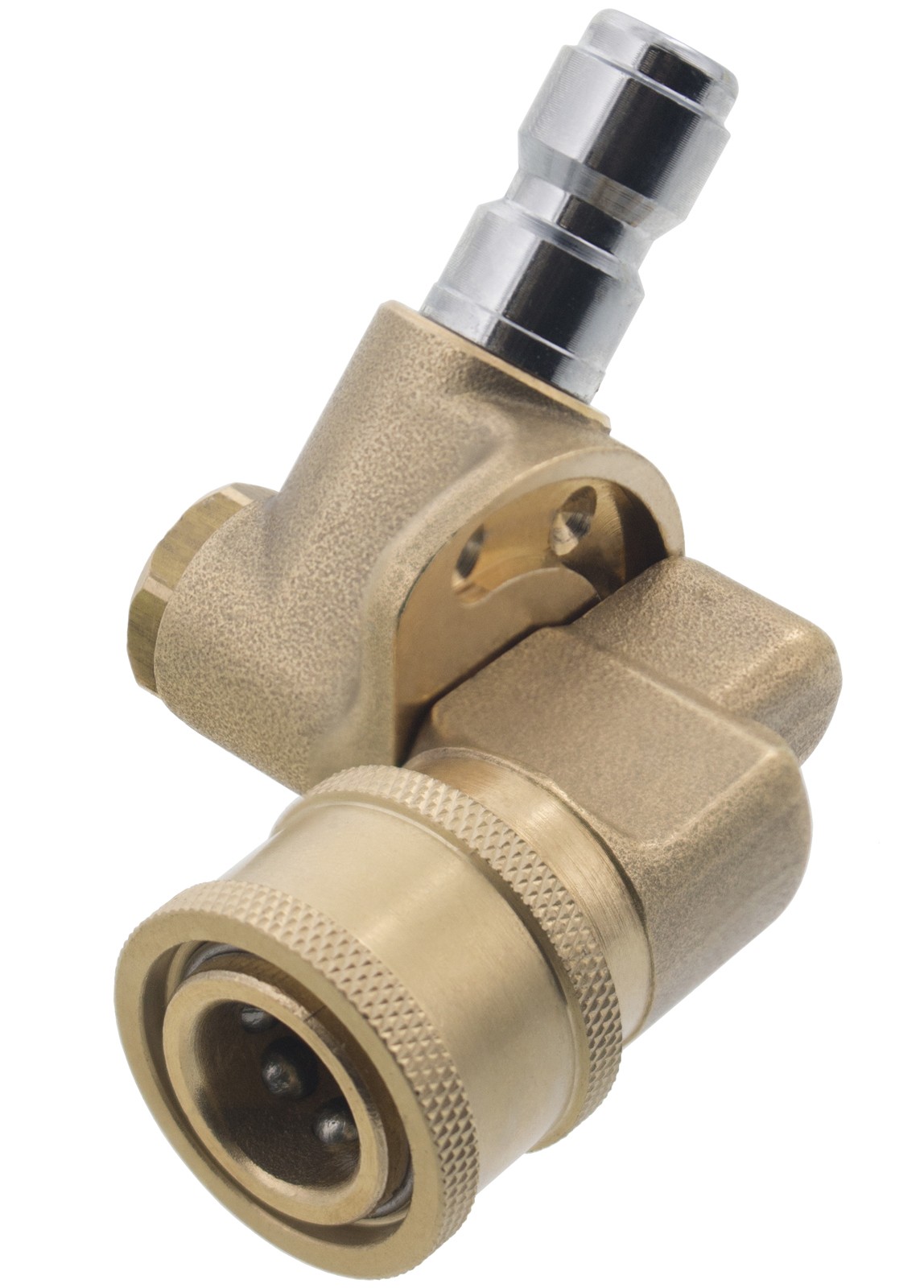 Erie Tools Pressure Washer Pivoting 1/4″ Quick Connect Coupler 4500 PSI
