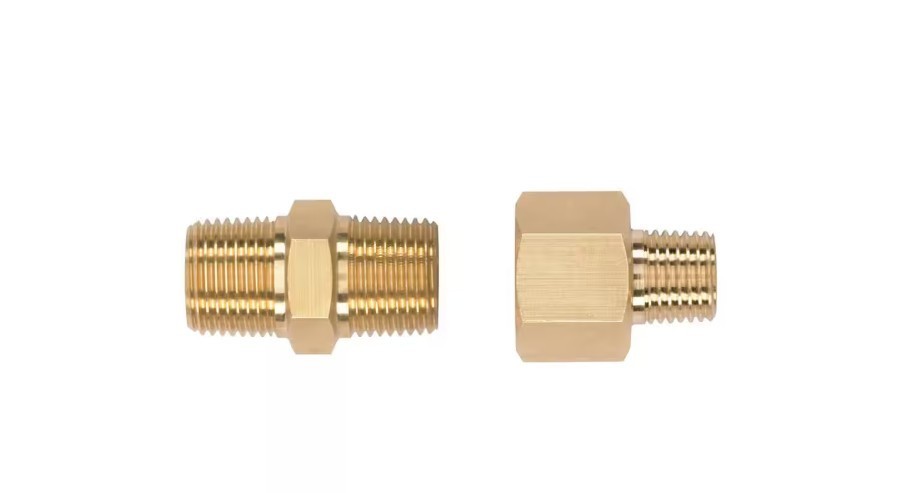 RYOBI 1/4 in. Male NPT x 3/8 in. MNPT Coupler Kit For Most Gas and Electric Pres