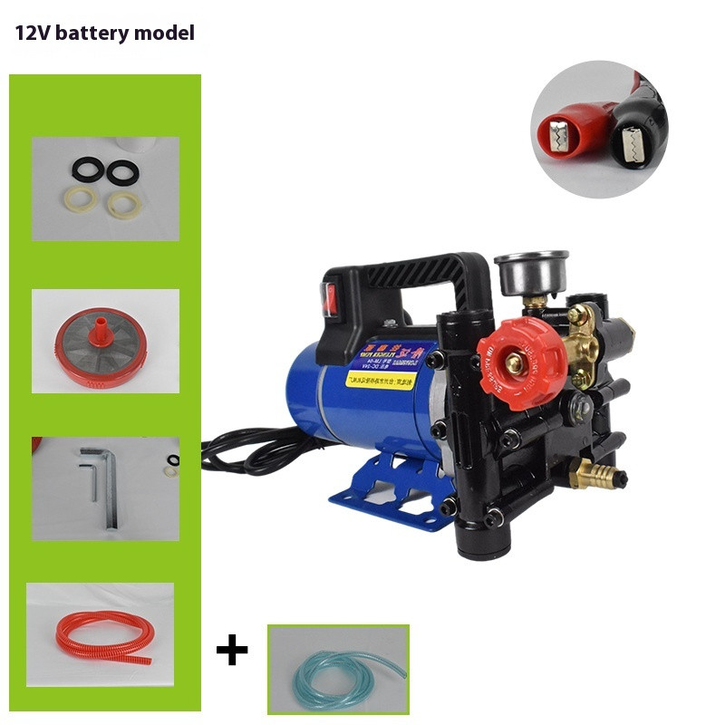 Agricultural High-pressure Double-cylinder Plunger Portable Electric Spraying