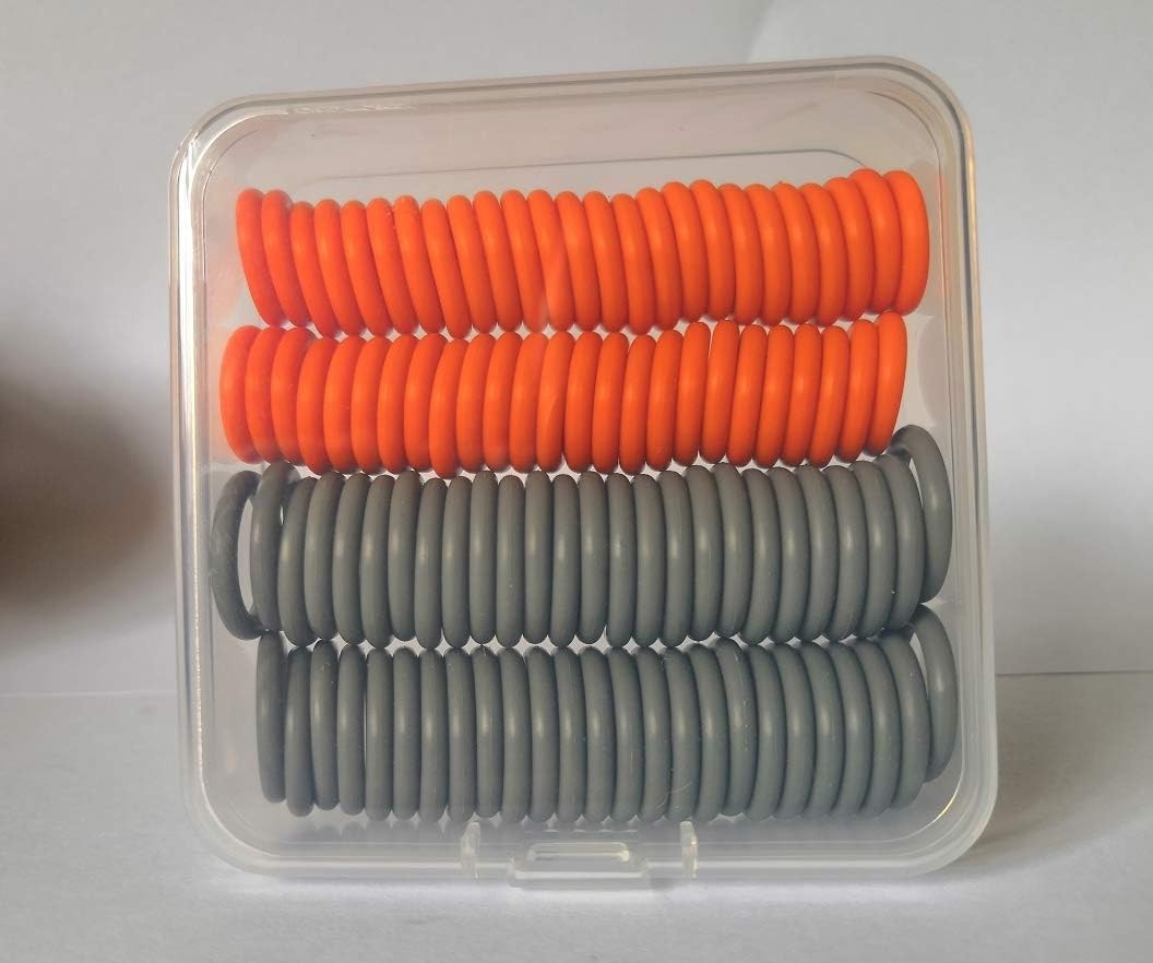 100-Pack Pressure Washer O-Ring Seal Kits for 1/4” & 3/8” Couplers