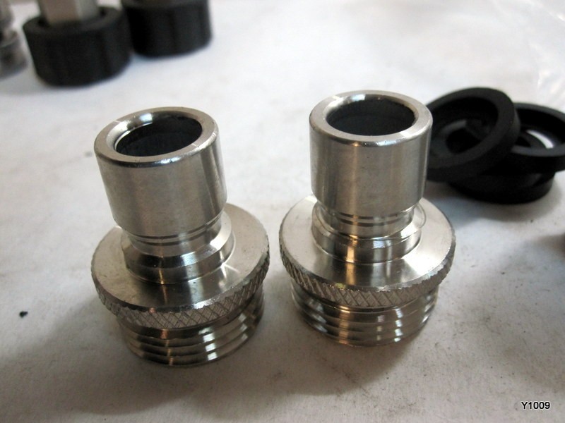 8 Pcs Pressure Washer Adapter Set Quick Connect For Power Washer Hose