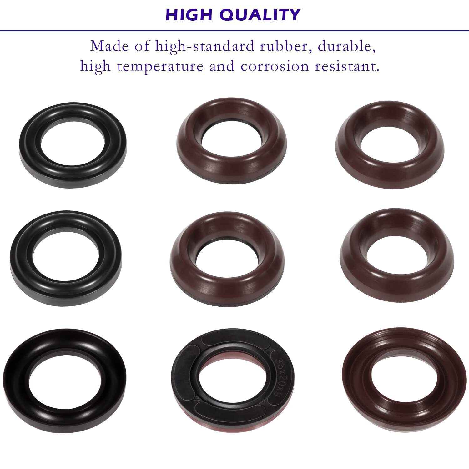 Kit 69 20mm Pressure Washer Pump Parts | 9pcs Restop Ring Seal Kit for T1011,T20