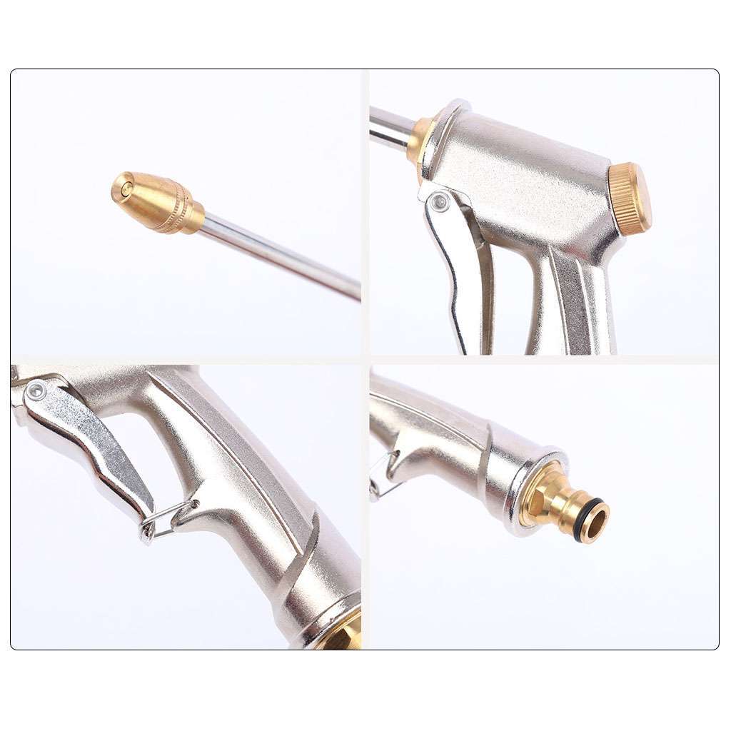 High Pressure Power Gun Water Spray Hose Nozzle Washer Tool 3/4′ Quick Connector