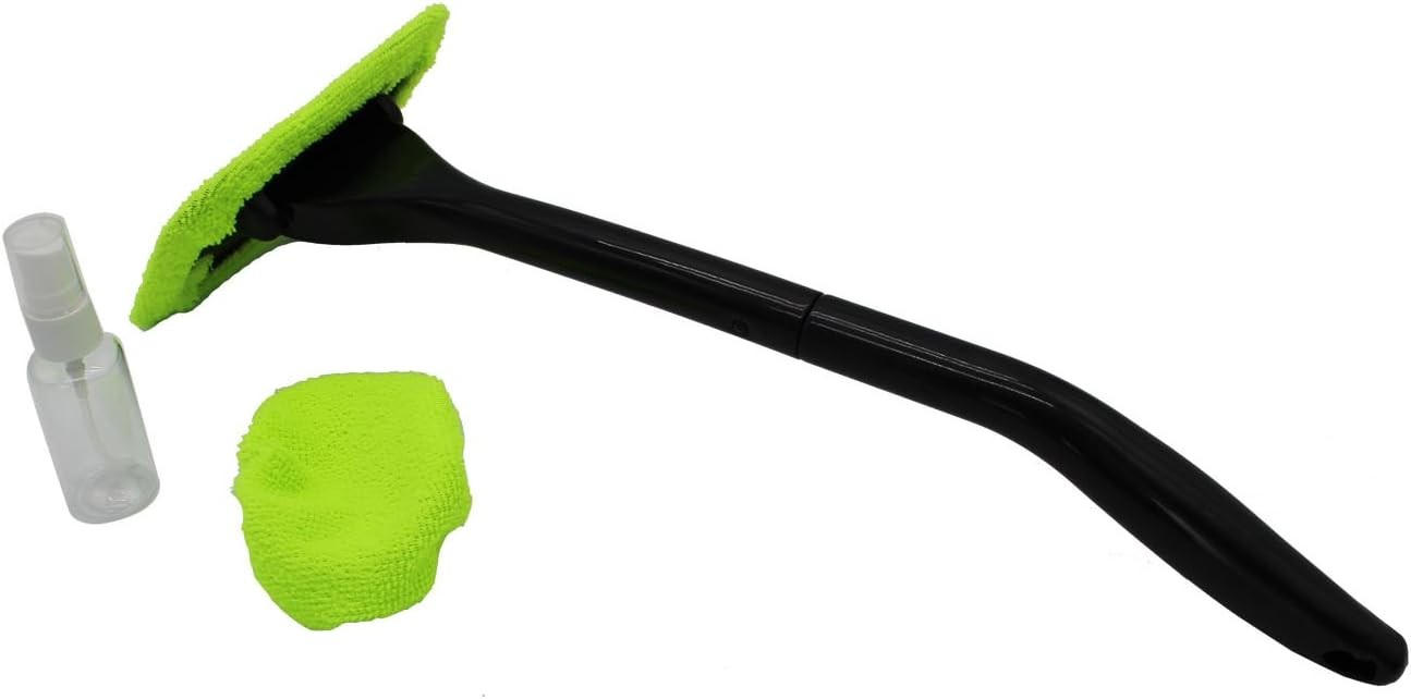 Microfiber Windshield Cleaner Car Auto Wiper Glass Window Tool Green