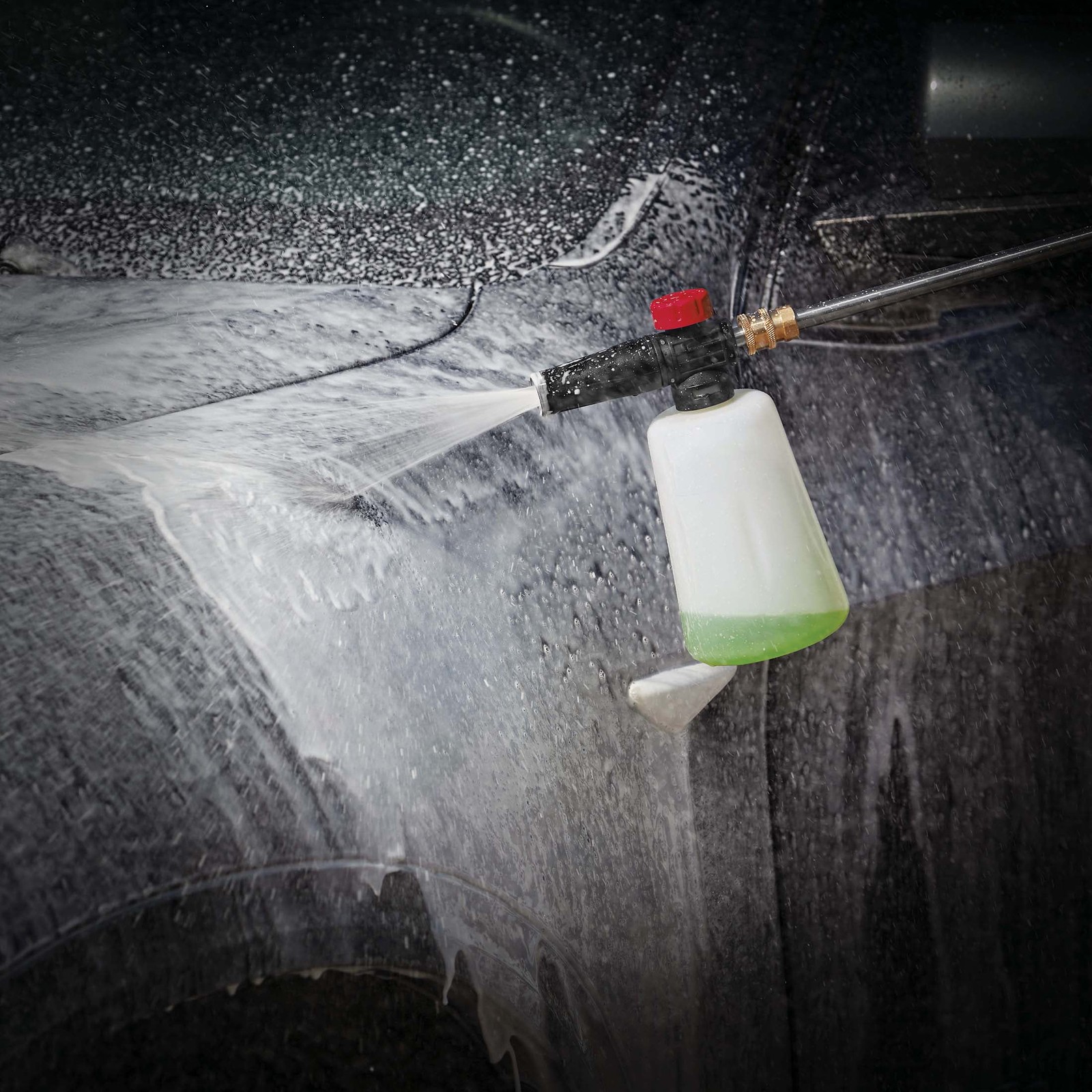 Hyper Tough Foam Blaster for Gas and Electric Pressure Washers, 25.4 fl oz