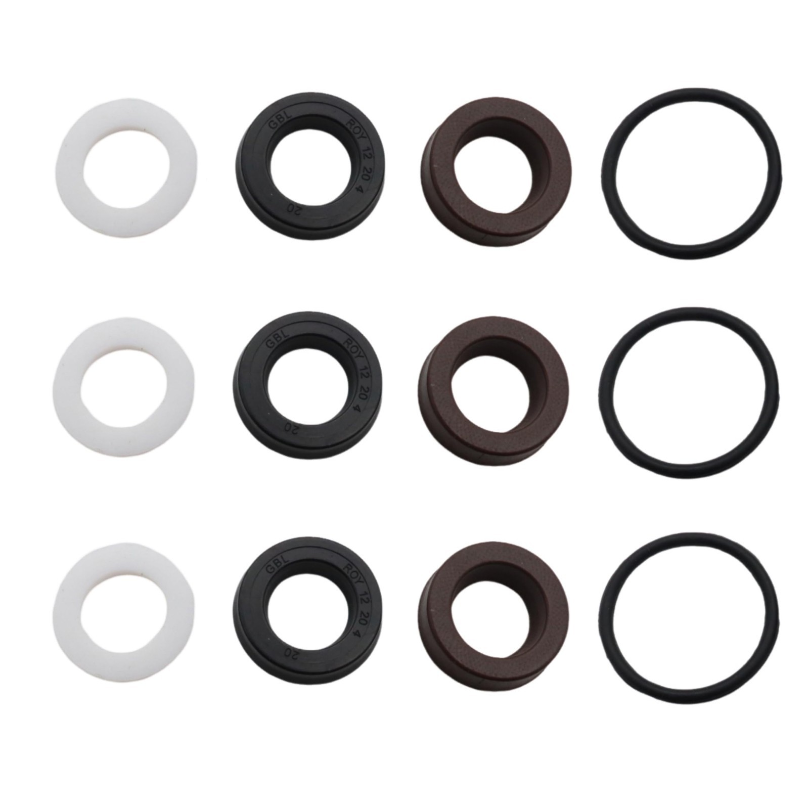 12 Pcs Pressure Washer Pump Seal Kit for Low/High Pressure Cleaning – Fits AAA 5
