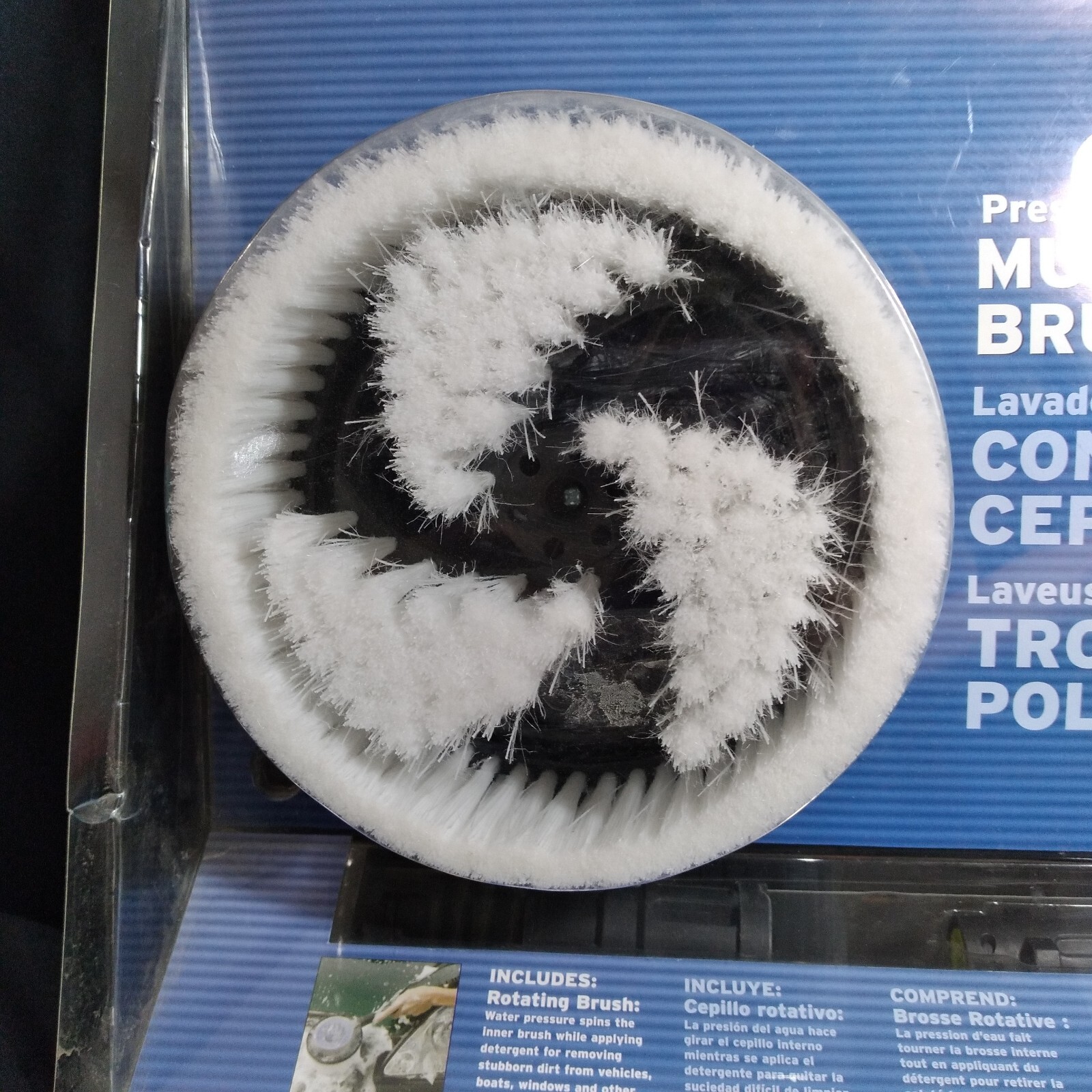 High Pressure Rotating Brush Kit Multi Purpose Universal Washer Briggs Stratton