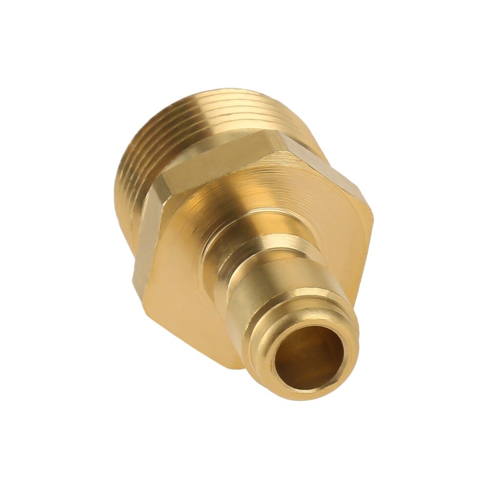 M22 Adapter Copper High Pressure Washer Gun Hose Pipe Quick Connector Convert
