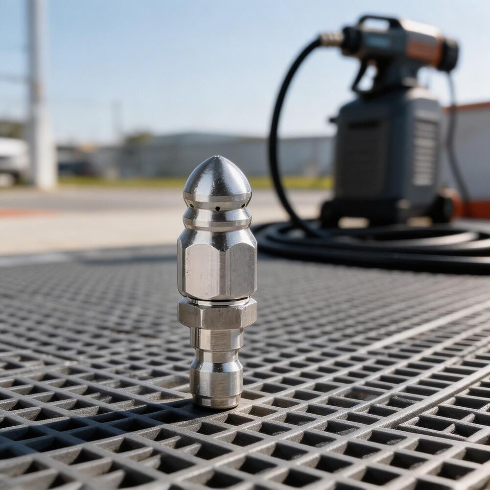 Aluminum Alloy 1/4 Inch For High Pressure Nozzle for Drain Line Scouring
