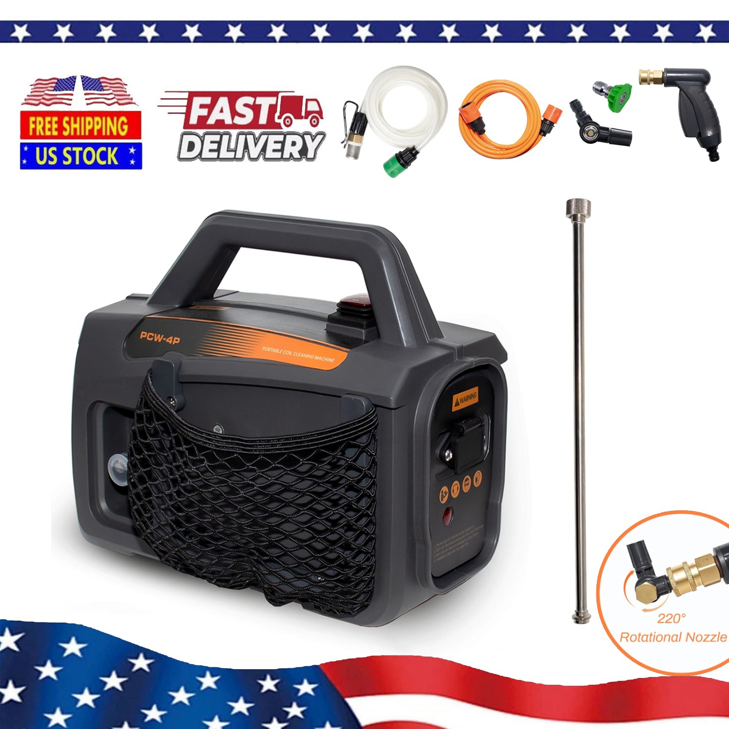 ZPB140 Port A Blaster HVAC Coil Cleaning Portable Pressure Washer Indoor Outdoor