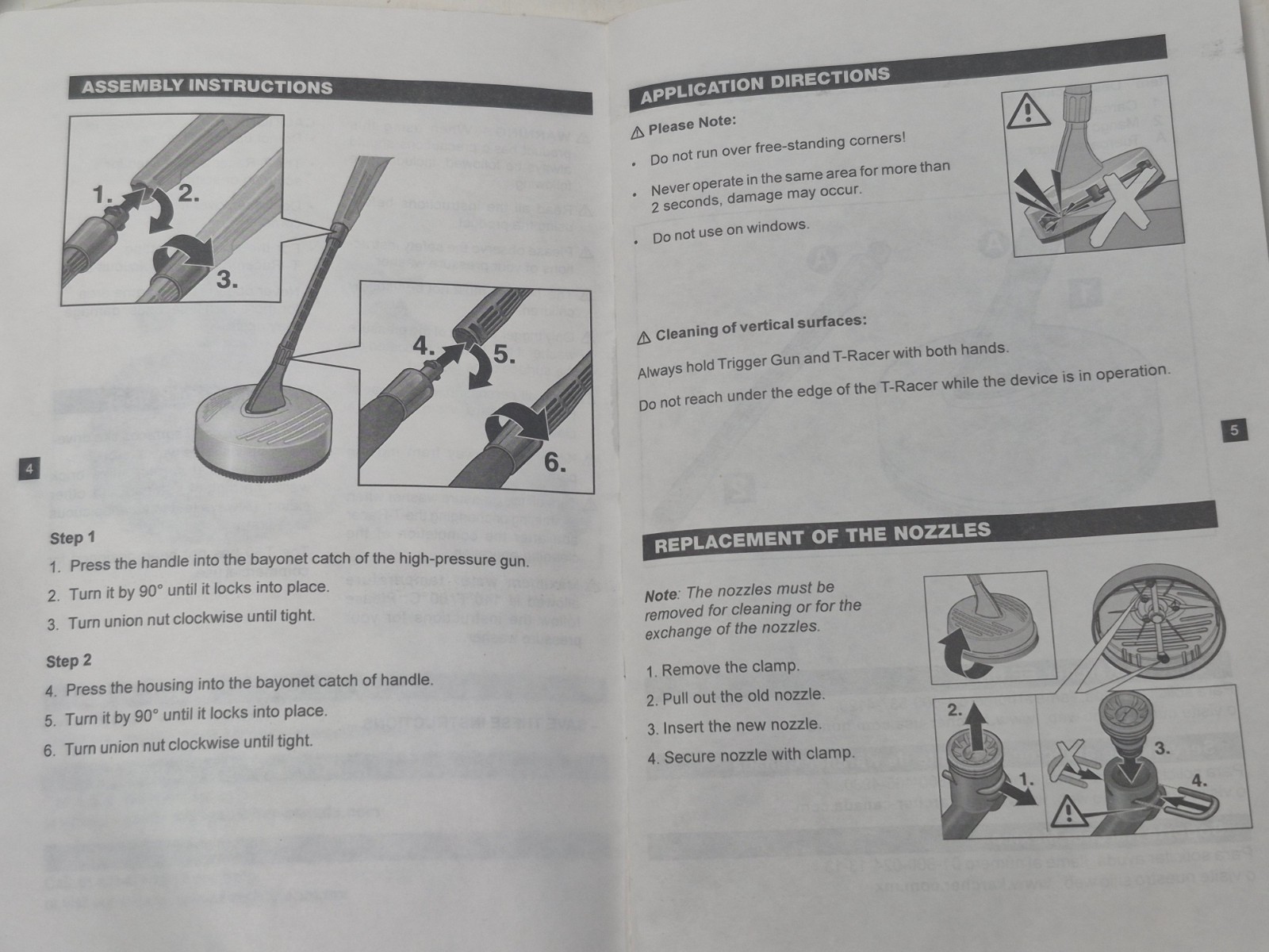 Karcher T 50-Racer Hard Surface Cleaner For Karcher Pressure Washers Brand New
