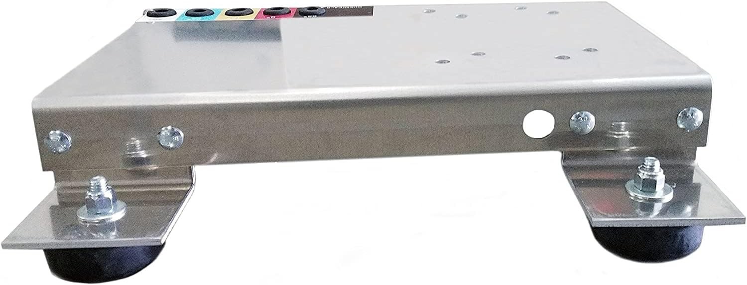 Lightweight Aluminum Skid Plate with Rubber Feet