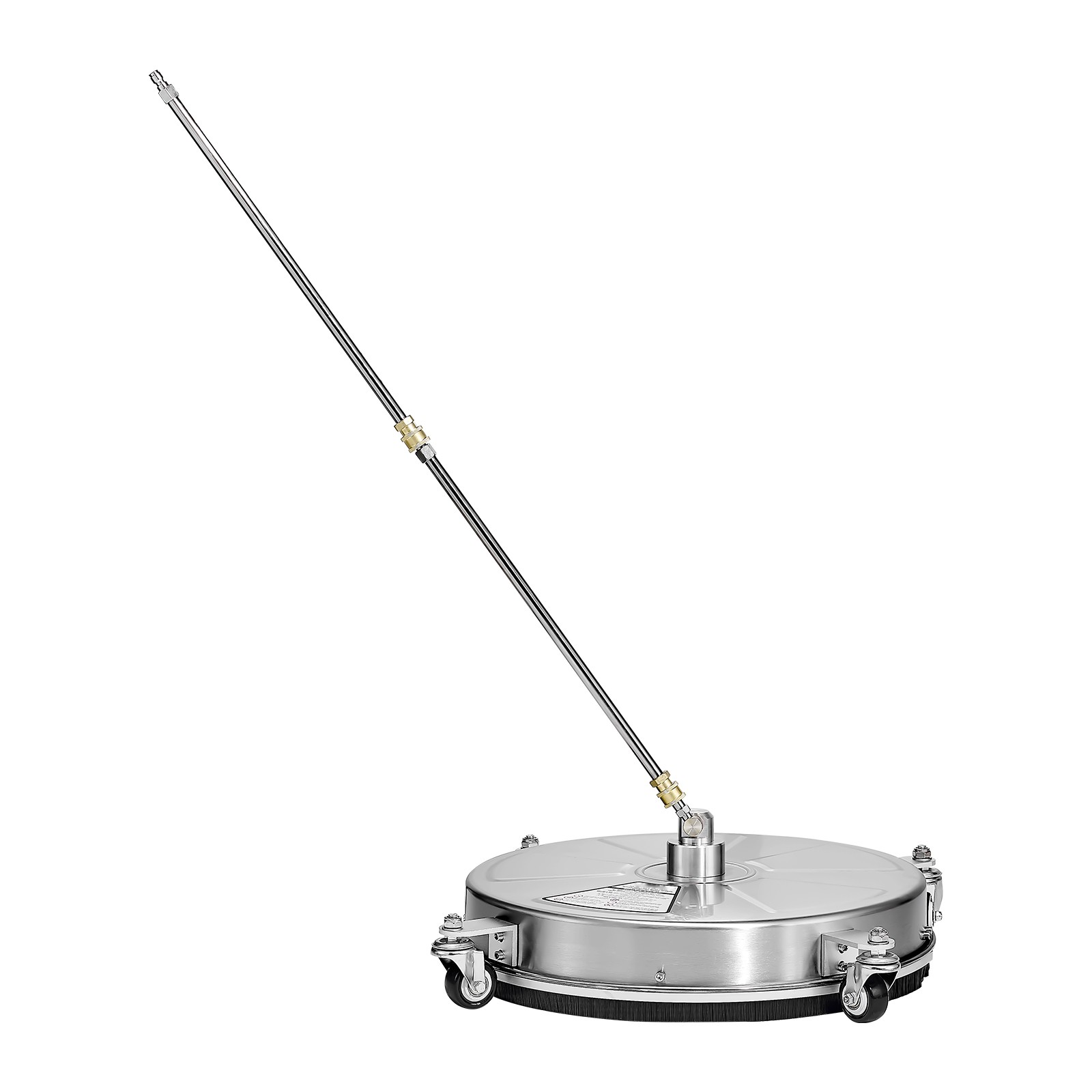 Uimoso 18″ Pressure Washer Surface Cleaner 4Wheels 4000 Max PSI 2 Extended Wands