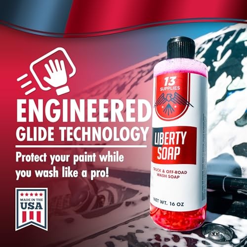 Liberty Foaming Car Wash Soap for Foam Cannon – pH Neutral Car Shampoo for Car