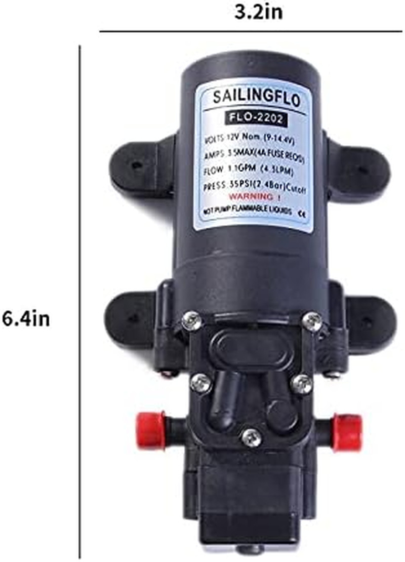 Water Pressure Booster Pump 110V 5.5GPM 70PSI Self Priming Silver