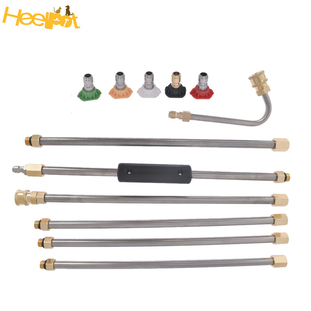 High Quality 4000 PSI Washer Extension Wand Set 5 Cleaner Nozzle And Hose Kit