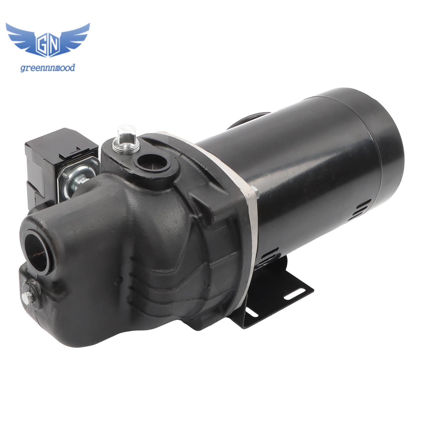 SWS100 1 HP Cast Iron Shallow Well Jet Pump 510 GPH for Wells up to 25 ft
